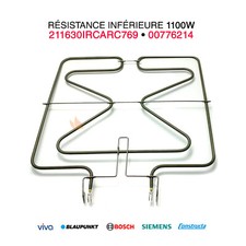 Résistance inférieure 1100w